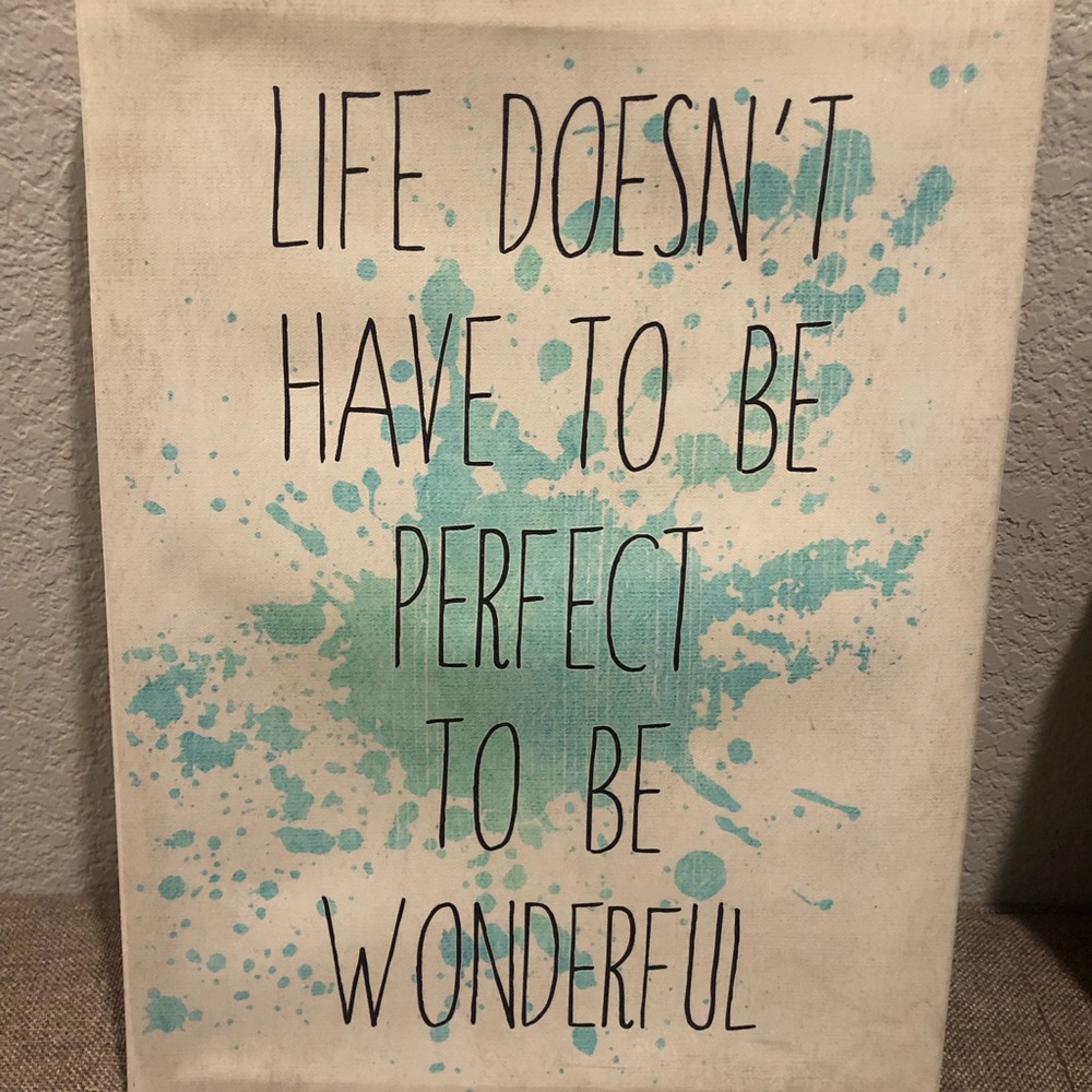 Canvas wall art
